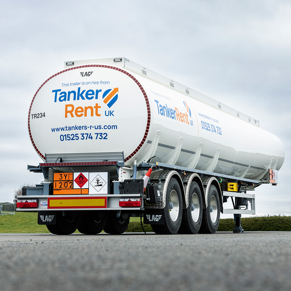 Tankers for rent or hire in the UK